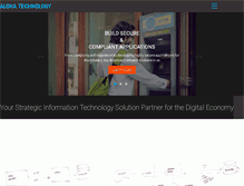 Tablet Screenshot of alohatechnology.com
